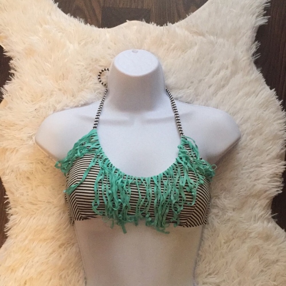 VS PINK Frilly Bikini Top